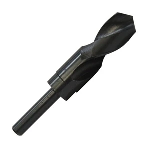 DRILL AMERICA 1-1/8" HSS REDUCED SHANK DRILL BIT WITH 1/2 SHANK DWDRSD118 - Picture 1 of 2