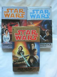 Lot 3~Complete Star Wars Jedi Academy Trilogy~Search Apprentice Champions~LBDPZ - Foto 1 di 5