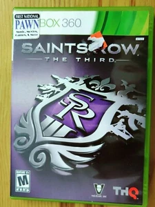 Saints Row: The Third (Microsoft Xbox 360, 2011) con manual - Imagen 1 de 3