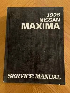 1998 Nissan Maxima Sedan Shop Service Repair Manual GXE SE GLE 3.0L V6 - Bild 1 von 4