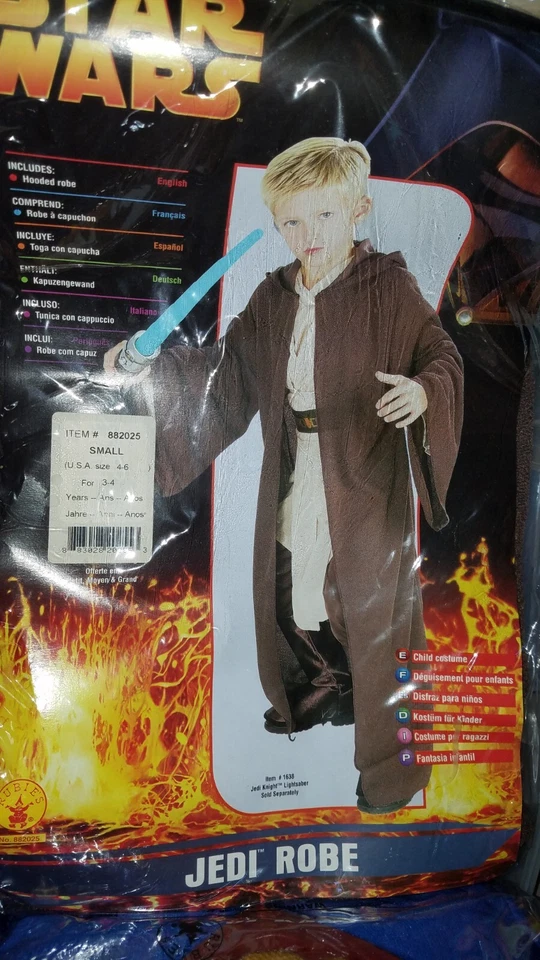 BATA JEDI RUBÍES DELUXE para niños Foto 1 de 1