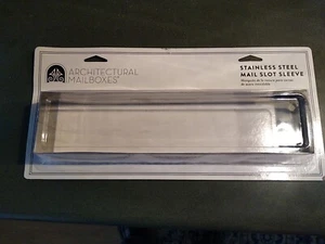 * Architectural Mailboxes * * Mail Stainless Steel Slot Sleeve * New - Picture 1 of 2