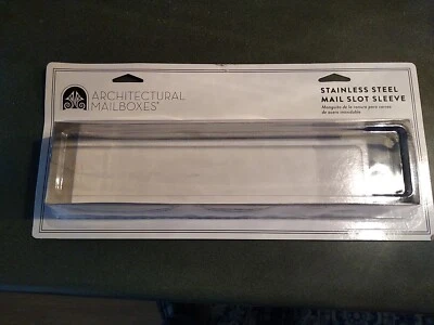 * Architectural Mailboxes * * Mail Stainless Steel Slot Sleeve * New - Image 1 of 2