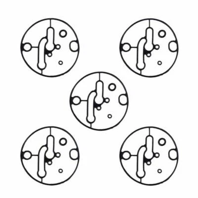 5 PACK Carburetor Bowl Gasket for 698781 Nikki Carb - Image 1 of 4