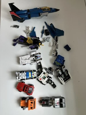 Трансформеры Винтажный Лот товаров 80-е Фигурки Оружие - Некоторые Сломаны Некоторые В комплекте - Изображение 1 из 4