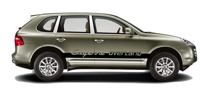 Juego de calcomanías gráficas laterales personalizadas Porsche Cayenne 2002-2011 957 955 Cayenne Overland Foto 1 de 4