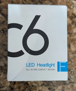 NEW! C6 9006 LED HEADLIGHT SET, COMPACT DESIGN (F) - Foto 1 di 2