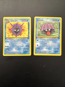 2000 Pokémon 1st Edition Fossil 54,Shellder/32 Cloyster French WOTC Vintage - Picture 1 of 6