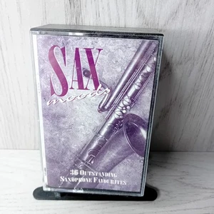 SAX MOODS CASSETTE TAPE ALBUM- RARE RETRO MUSIC DOUBLE TAPE - Picture 1 of 5
