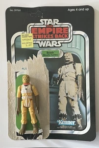 Figura de acción Bossk (Bounty Hunter) 1980 de colección con reverso de tarjeta - Kenner Star Wars - Imagen 1 de 6
