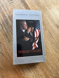 Primary Colors (VHS, 1998) John Travolta FYC Sealed Screener Mint - Picture 1 of 11