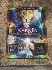 The Chronicles Of Narnia The Voyage Of The Dawn Treader (Blu Ray, DVD) - Foto 1 di 2