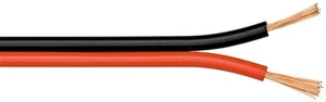 10x Lautsprecherkabel rot/schwarz CCA; Lautsprecherkabel rot/schwarz CCA, 100 m - Bild 1 von 2