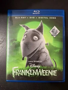 Frankenweenie Blu-ray + DVD Disney Movie Club Tim Burton - Imagen 1 de 3