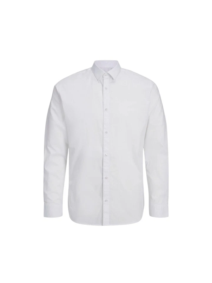 Camisa Jack&Jones de Hombre En Mezcla de Algodón, Color Blanco Modelo: 12238173 - Imagen 1 de 1