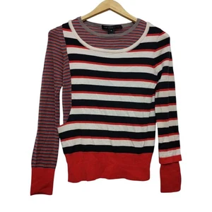Marc By Marc Jacobs Women's XS Merino Wool Striped Sweater Casual Classic - Picture 1 of 5