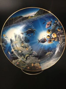 Serenity Of Waipio, 8 1/4 Zoll Sammelteller von Danbury Mint ~ - Bild 1 von 6