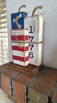 Handmade Patriotic Decor - Image 1 of 4