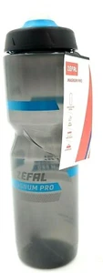 ZEFAL MAGNUM PRO Bicycle Water Bottle 33oz/975ml Black/Grey/Blue - Picture 1 of 12
