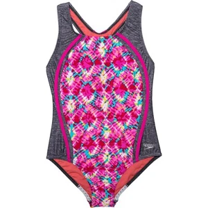 Girls Speeo One Piece Swimsuit size 5 NEW NWT - Picture 1 of 1