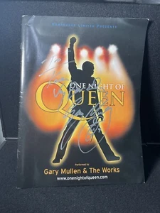SIGNIERT! Gary Mullen & The Works (One Night Of Queen) Programm - Bild 1 von 3