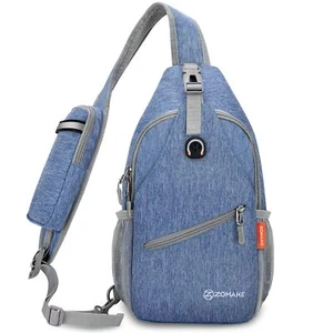 Small Sling Bag-Travel Sling Backpack Waterproof Hiking Cycling Crossbody sli... - Picture 1 of 8