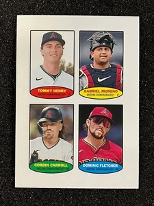 2023 Topps Heritage High Number 1974 Estampilla Carroll Henry Moreno Fletcher Dbacks - Imagen 1 de 1