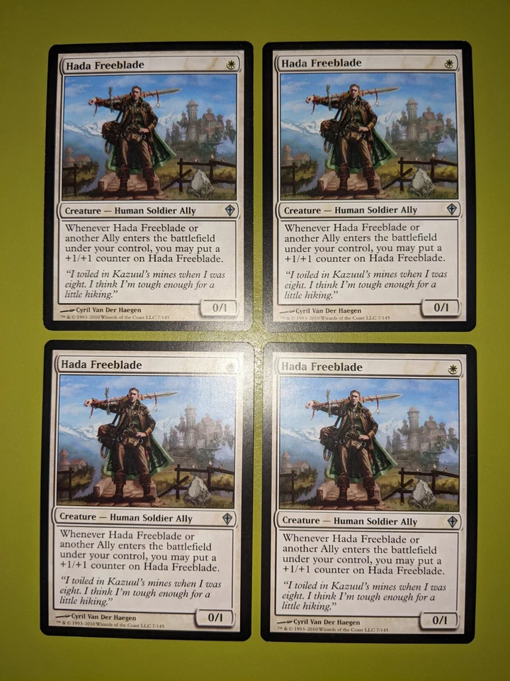 Hada Freeblade x4 Worldwake 4x Magic the Gathering MTG - Image 1 of 1