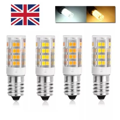 10x E14 5W LED Light Bulb Kitchen Range Hood Chimmey Fridge Cooker Warm White UK