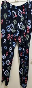 *Antthony*  (QVC) pull on Geometric Trouser size Large 95% polyester / elastane 