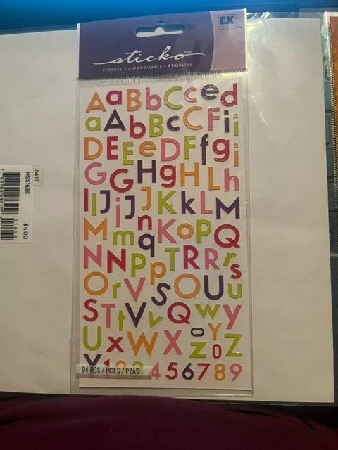 sticko fruity combo Alphabet 94 pcs - Image 1 of 1