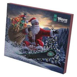 Wera Adventskalender 2024 - 25-teilig (Weihnachten Mini Werkzeug / Geschenkset) - Bild 1 von 10