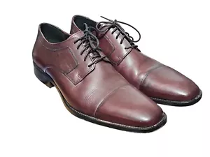 J. Murphy by JOHNSTON & MURPHY Mens Lace Up Cap Toe Oxfords Sz 13 M - Picture 1 of 10