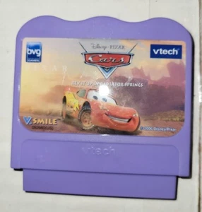 VTech VSmile Disney Pixar Cars Rev it UP Learning Game Cartridge Educational - Picture 1 of 2