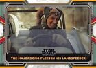 Topps Star Wars The Book of Boba Fett The Majordomo Flees in His Landspeeder #49