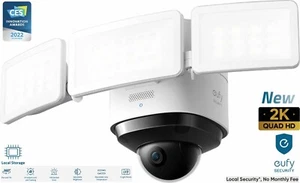 eufy Security Floodlight Cam 2 Pro Outdoor Wired 2K Full HD Surveillance Cam 🔥 - Picture 1 of 18