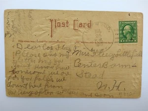 Maine: Postal de cumpleaños Haywood 1913, DPO Aroostook Co - Imagen 1 de 2