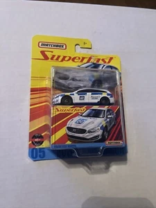 2020 Matchbox Superfast #05 Volvo V60 Wagon BIANCO GHIACCIO | MOC - Foto 1 di 8