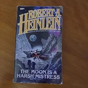 THE MOON IS A HARSH MISTRESS By Robert A. Heinlein 1968 PB - Picture 1 of 6