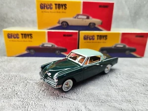 GFCC 1/43 Scale Studebaker Commander 1953 Green Diecast Car Model Toy Gift - Picture 1 of 4