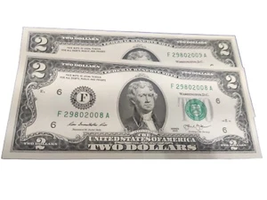Rare 2 Bill 2 dollar bill 2013, Circulation - Picture 1 of 2