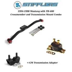 1994-1998 Mustang Stifflers Transmission Crossmember & Mount for TH-400 - Picture 1 of 9