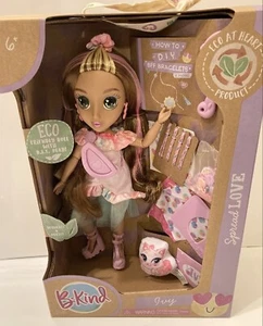 B-Kind IVY Eco-Friendly Fashion Doll with DIY Play BFF Braclets & More- NEW. - Picture 1 of 4