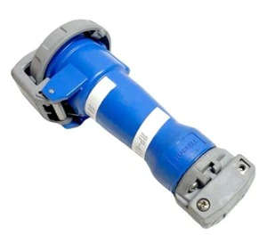 Hubbell 316C6W Connector Sleeve Twist Lock 16A 6H 220V 2P - Picture 1 of 2