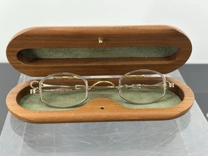 Lunor I02 vergoldet Made In Germany Teleskopbügel Holzgehäuse (C8-12) - Bild 1 von 16
