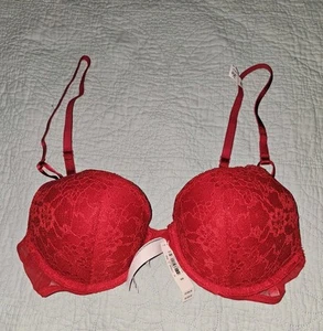 Victoria's Secret Push Up BH Gr. 36B Spitze - Bild 1 von 5