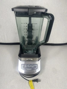Ninja NJ600 Frullatore Professionale 3 Velocità - Argento/Nero 1000 Watt Testato - Foto 1 di 6