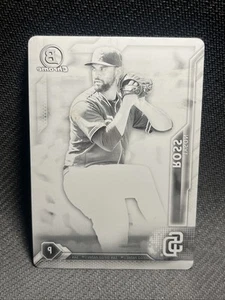 2016 BOWMAN CHROME TYSON ROSS BLACK PRINTING PLATE 1/1 - Picture 1 of 4