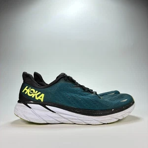 Scarpe da corsa Hoka One One Clifton 8 verdi sneakers 1119393 BCBT uomo taglia 14D - Foto 1 di 12