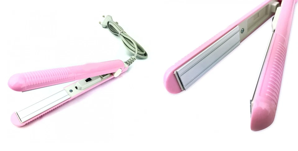 AZPRIME MINI PIASTRA LISCIANTE PER CAPELLI RIVESTIMENTO IN CERAMICA 160° PICCOLA E COMPA